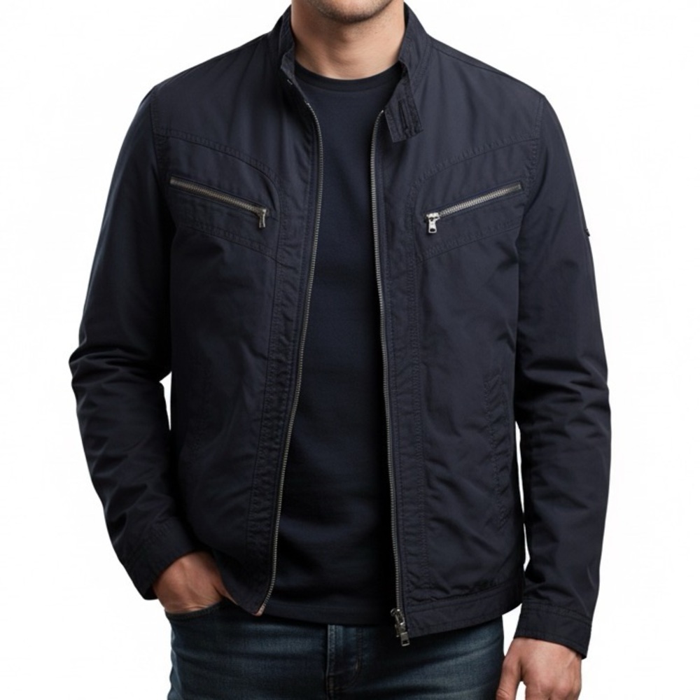 Men’s Calvin Klein navy blue jacket